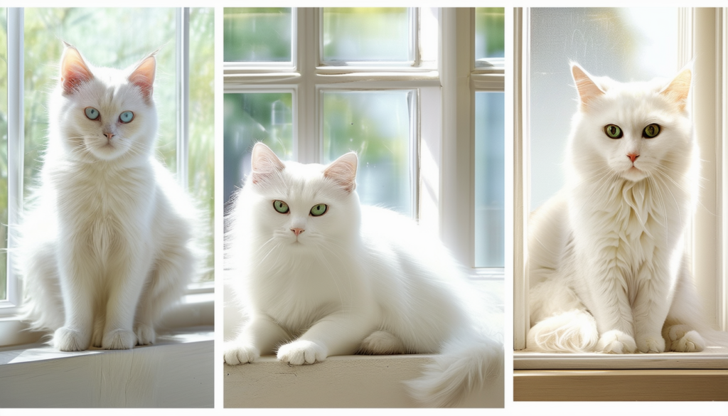 Chats blancs : tout ce que vous devez savoir pour en prendre soin – Un monde félin à explorer