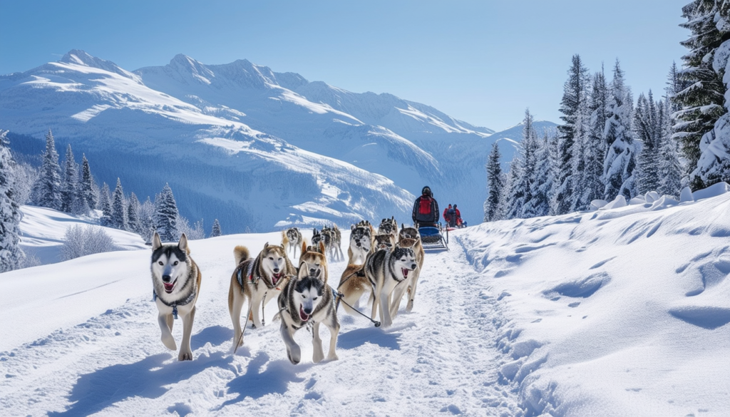 Chien de traîneau : une aventure inoubliable au col de la Loge !