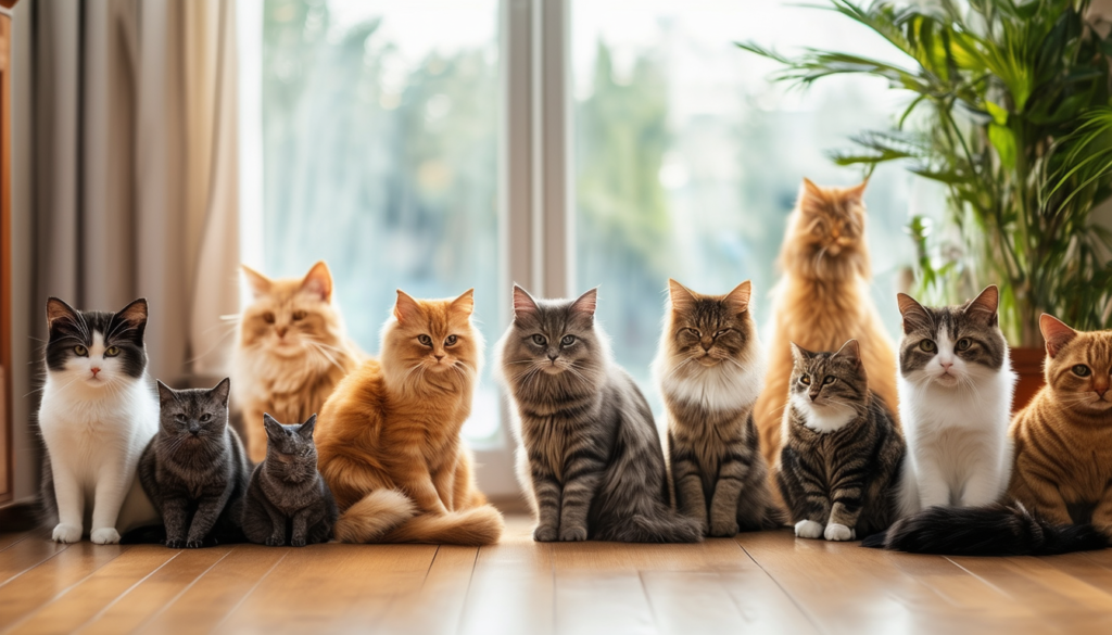 Races de chats plus populaires : un monde félin à explorer !