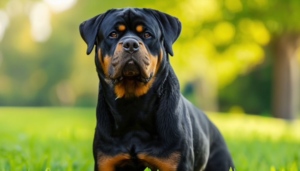 Rottweiler mâle ou femelle : Choisir le meilleur compagnon pour votre famille, laissez-vous charmer par leur caractère !