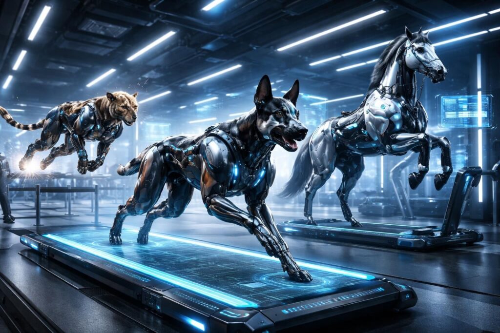 découvrez comment la technologie révolutionne l'entraînement sportif des animaux futuristes pour des performances optimales et innovantes.