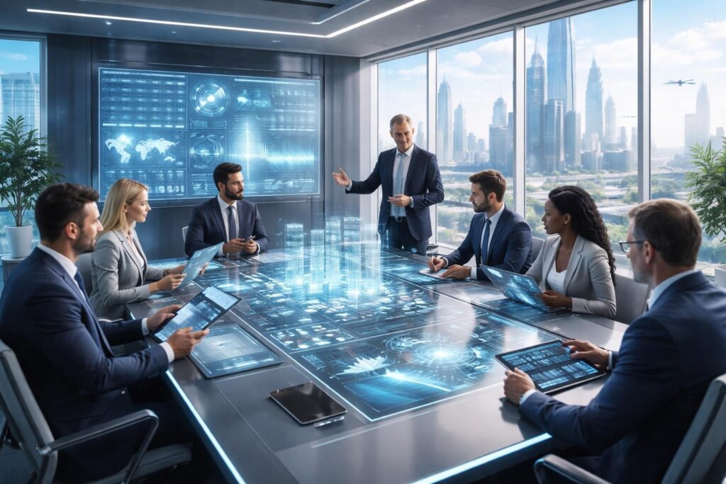 découvrez notre formation en innovation et prospective dédiée aux dirigeants, alliant approche futuriste et stratégique pour préparer votre entreprise aux défis de demain.