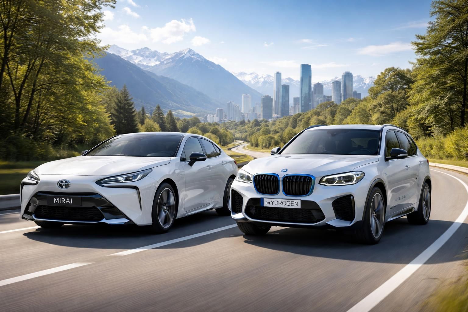 découvrez les véhicules écologiques du futur avec les voitures à hydrogène toyota mirai et bmw ix5 hydrogen, alliant innovation, performance et respect de l'environnement.