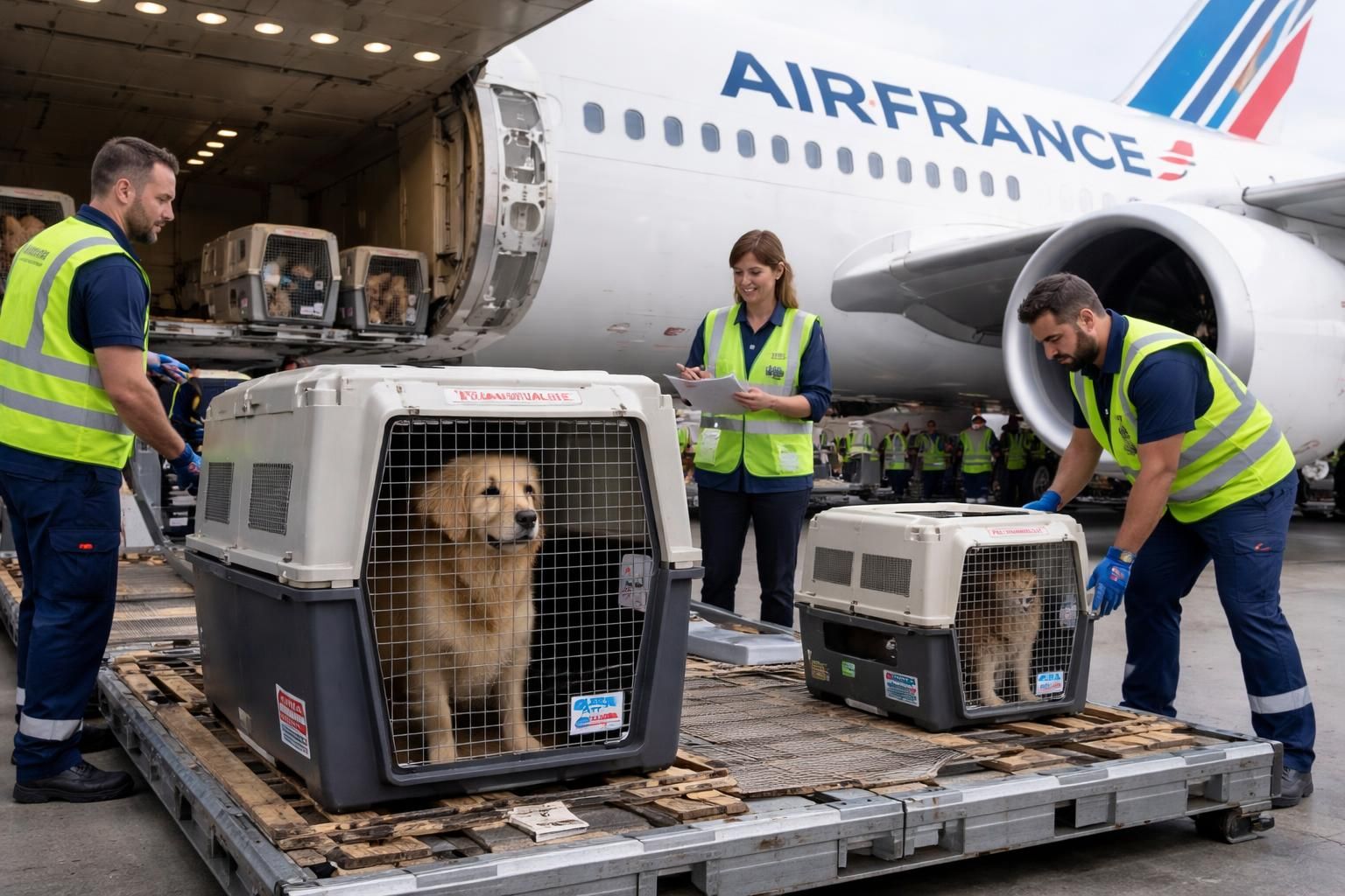 découvrez la livraison éthique d'animaux avec air france cargo, garantissant un transport sécurisé et respectueux grâce à des transporteurs certifiés iata.